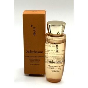 Sulwhasoo Concentrated Ginseng Renewing Water 23ml / 0.84oz NIB Anti-Aging Toner